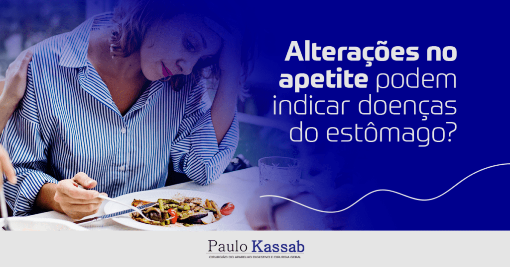 Mulher com expressão de mal-estar durante refeição, sugerindo alterações no apetite e possível desconforto gastrointestinal.